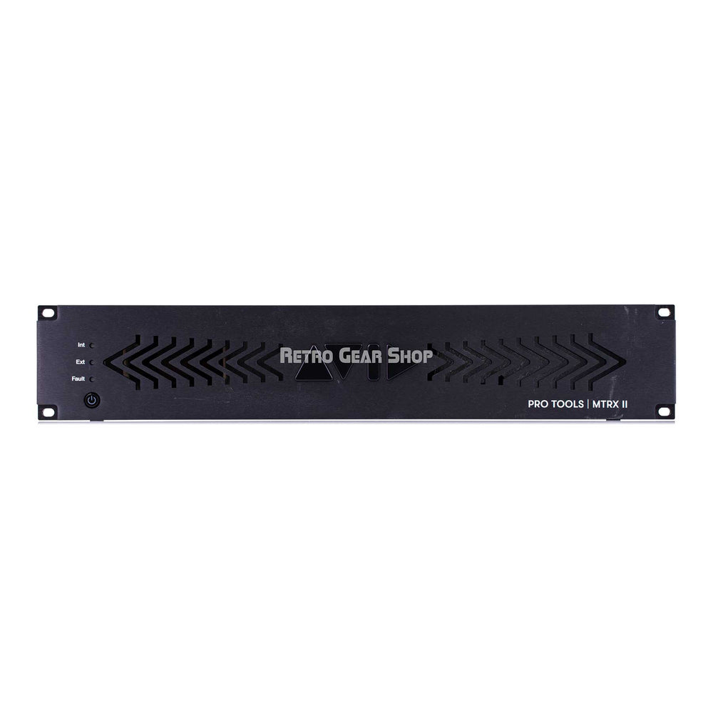 Avid Pro Tools MTRX II Base Unit with Digilink, Dante 256 and SPQ with Avid 8 Line Pristine AD (Input) Card DA (Output) Card 16 in / 32 out
