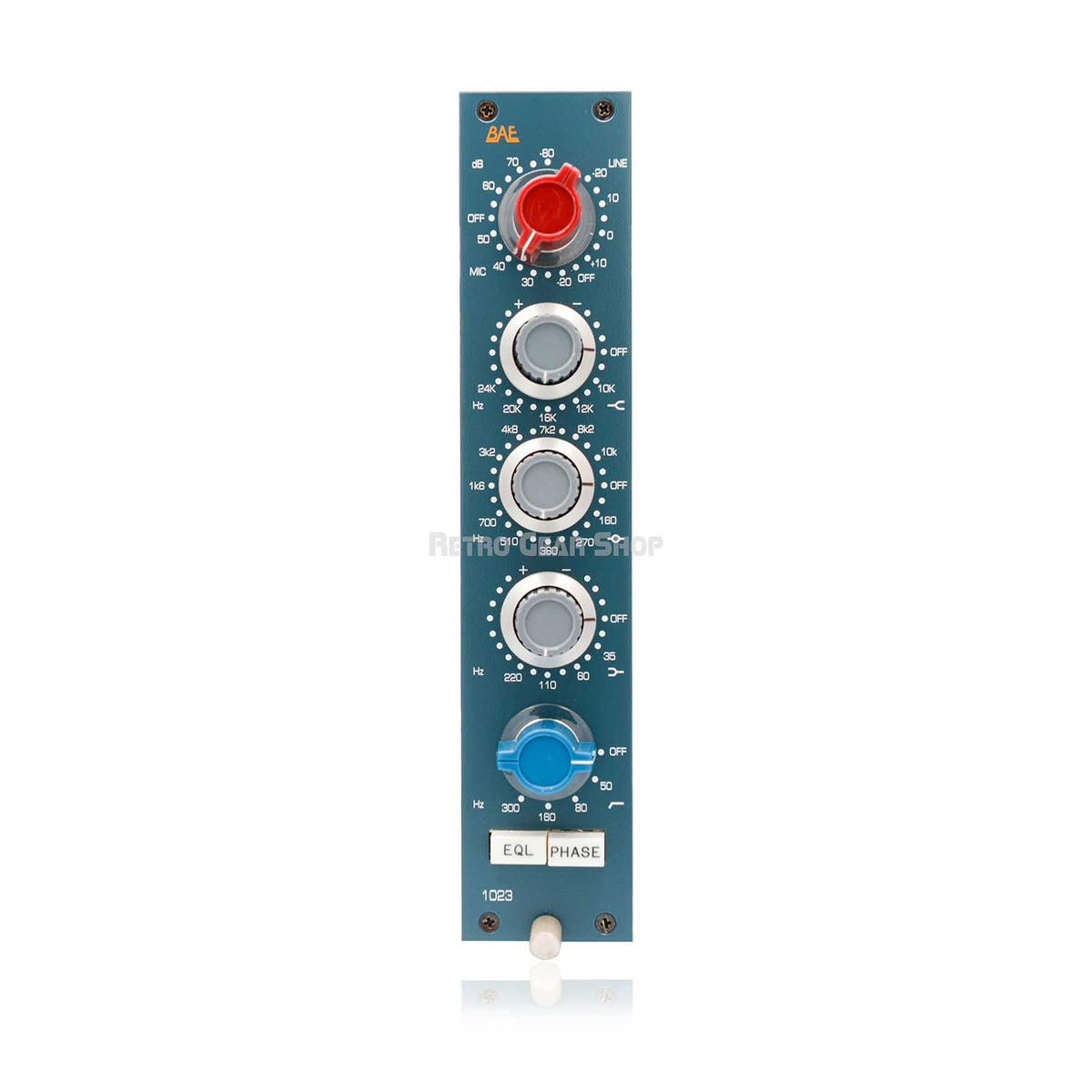BAE 1023 Mic Preamp & EQ Module– Retro Gear Shop