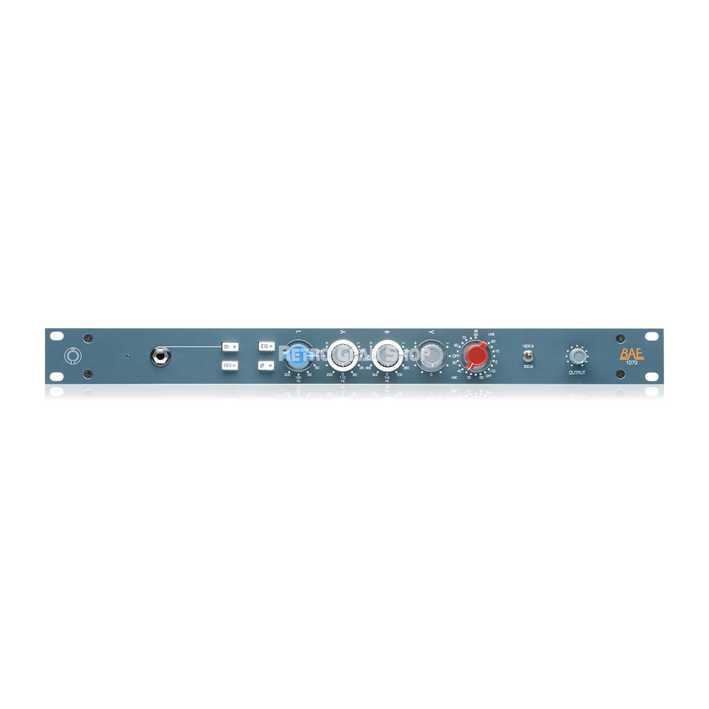 BAE 1073 + PSU Rackmount Microphone Preamp & EQ