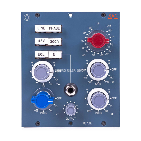 BAE 1073D 500 Series Microphone Preamp & EQ