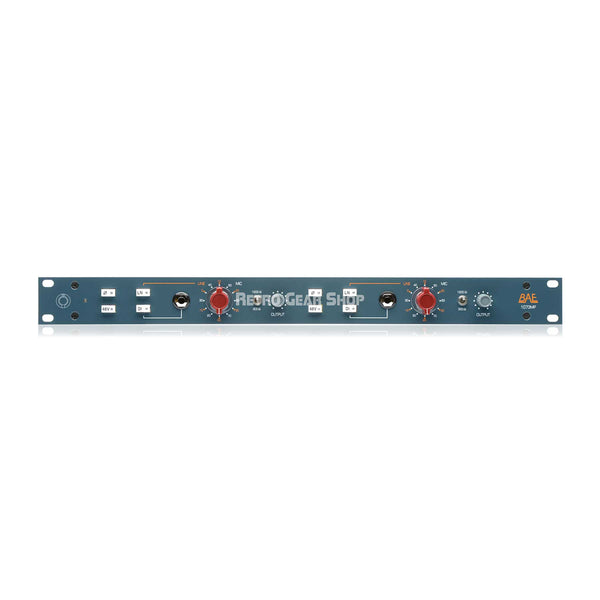 BAE 1073MP Dual Channel + PSU Rackmount Mic Preamplifier