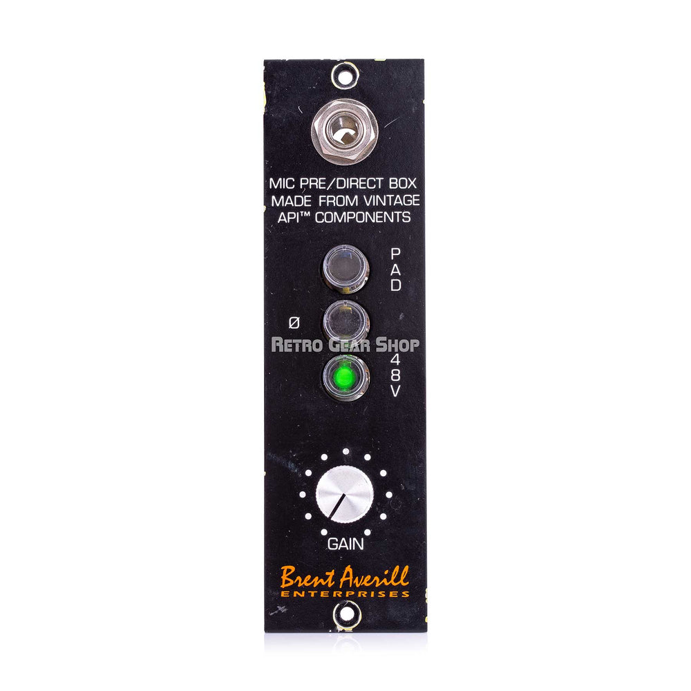 Brent Averill Vintage API 312