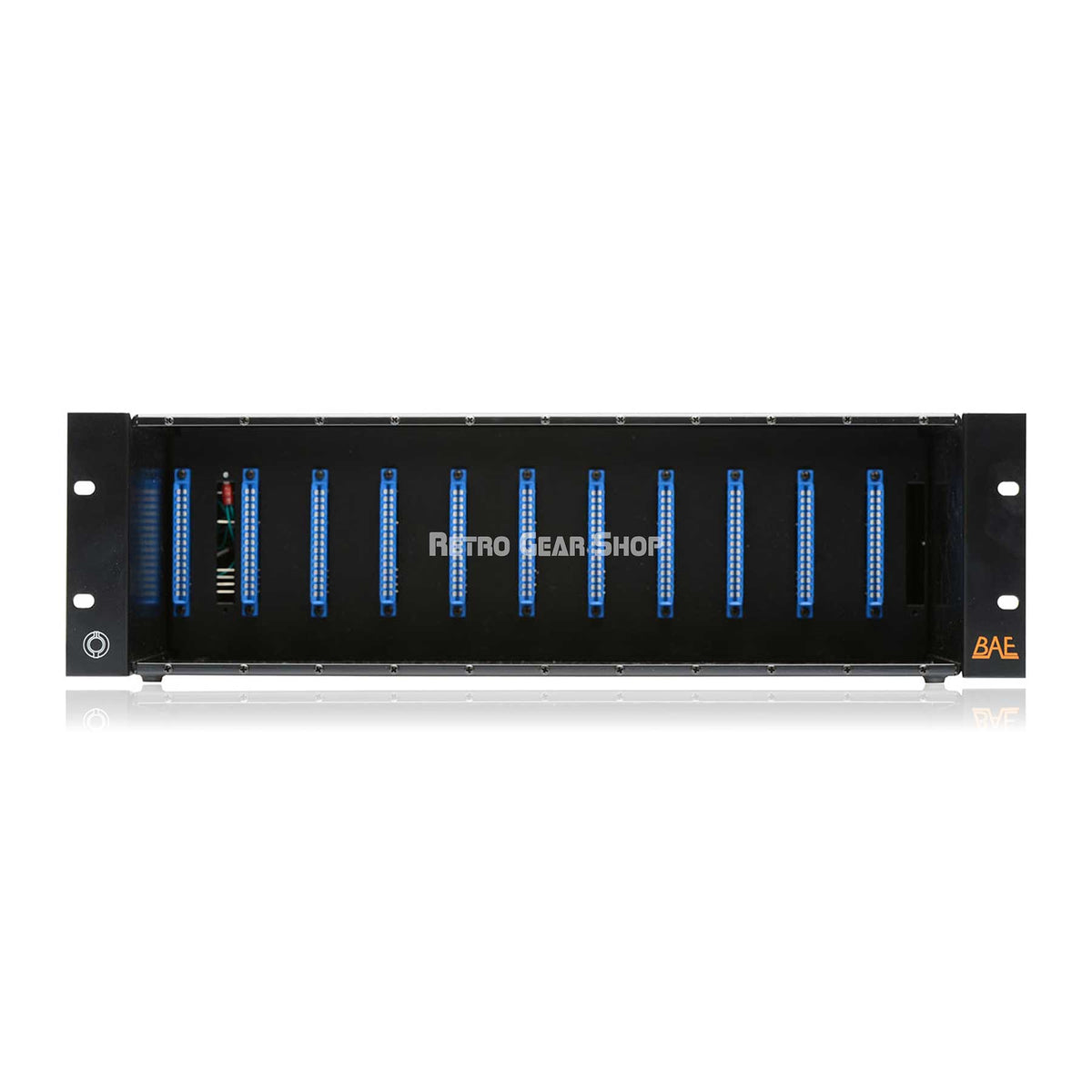 BAE 500 Series 11 Space Rack w/2.1 Amp 1 XLR PSU– Retro Gear Shop