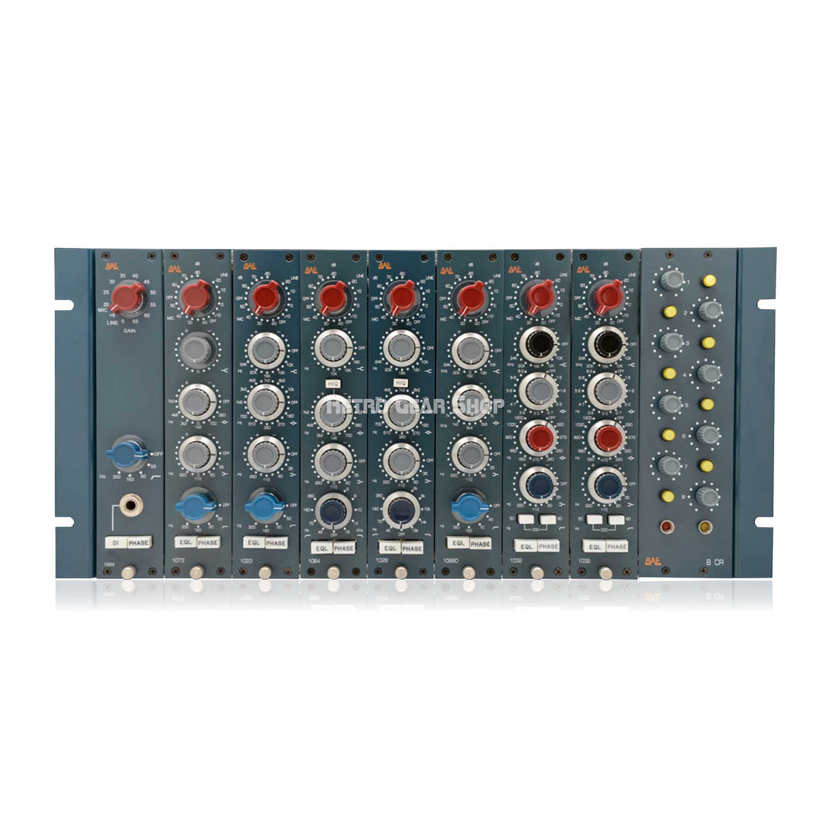 Module 8 Gear Rack BAE 8CR 8 Channel Module Rack with PSU– Retro Gear Shop