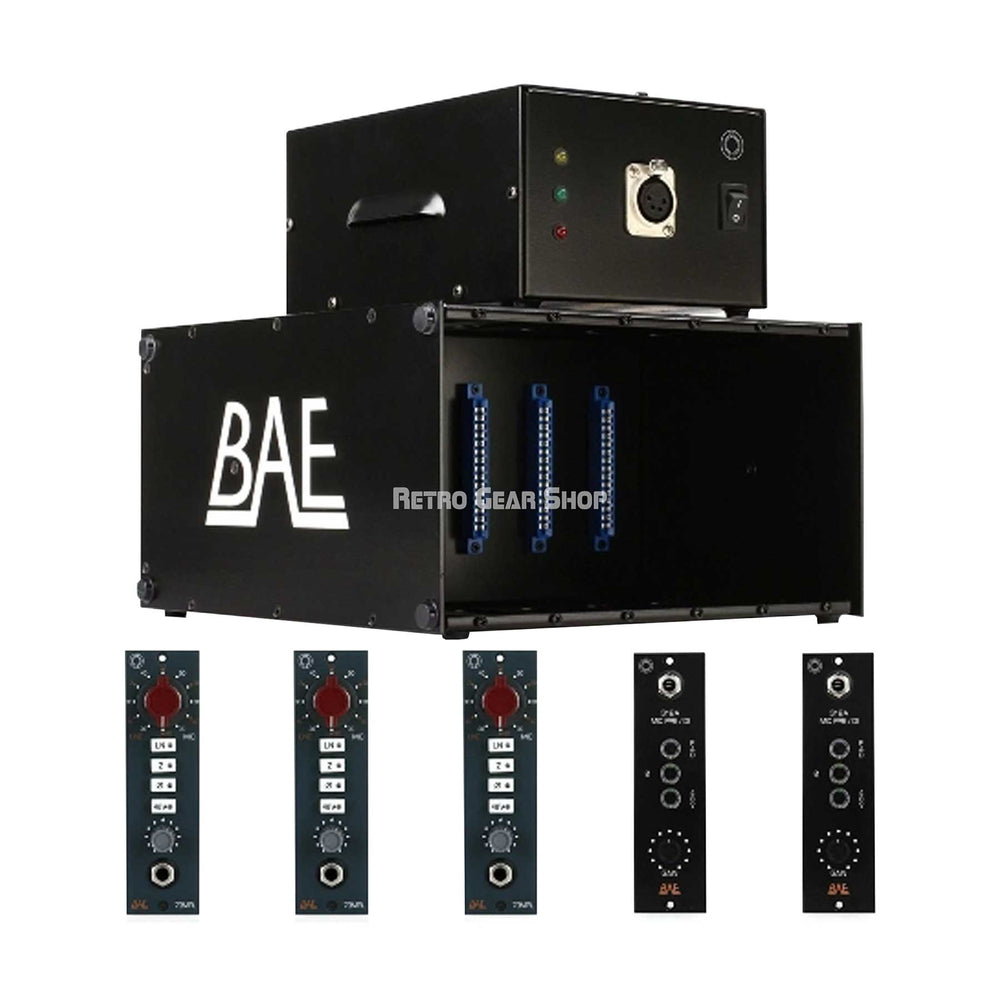 BAE Kenny Aronoff Mic Preamp Bundle 500 Series Format KA5