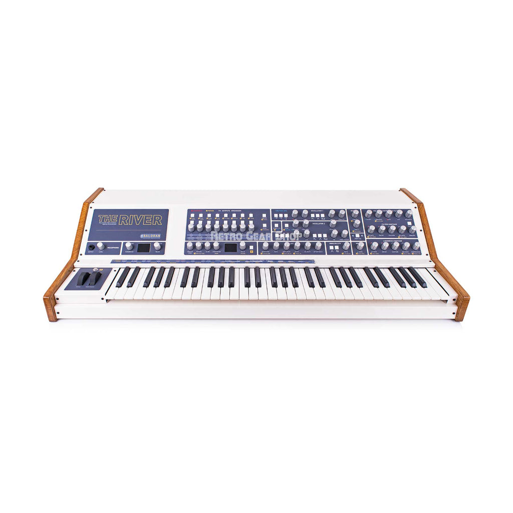 Baloran The River White Polyphonic Analog Keyboard Synthesizer