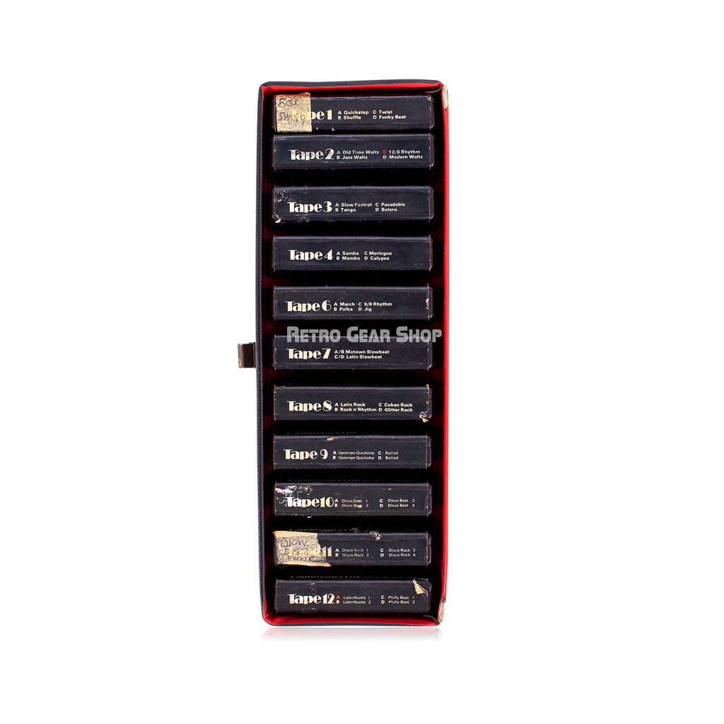 Bandmaster Powerhouse 11 Cartridge Tapes Vintage Rare