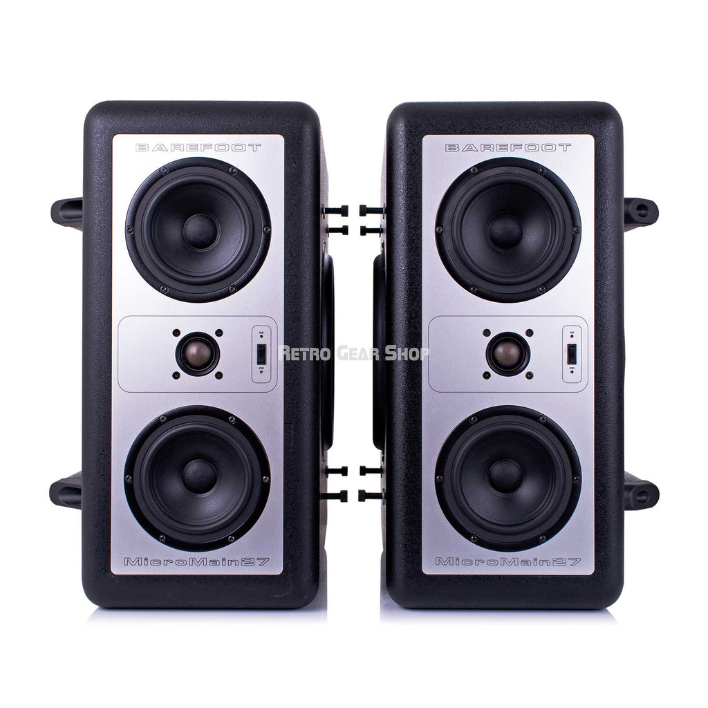 Barefoot MicroMain 27 MM27 Monitor Speaker Pair