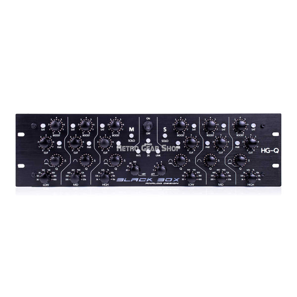 Black Box Analog Design HG-Q Tube-driven EQ and Saturator with Digital Plugin Control