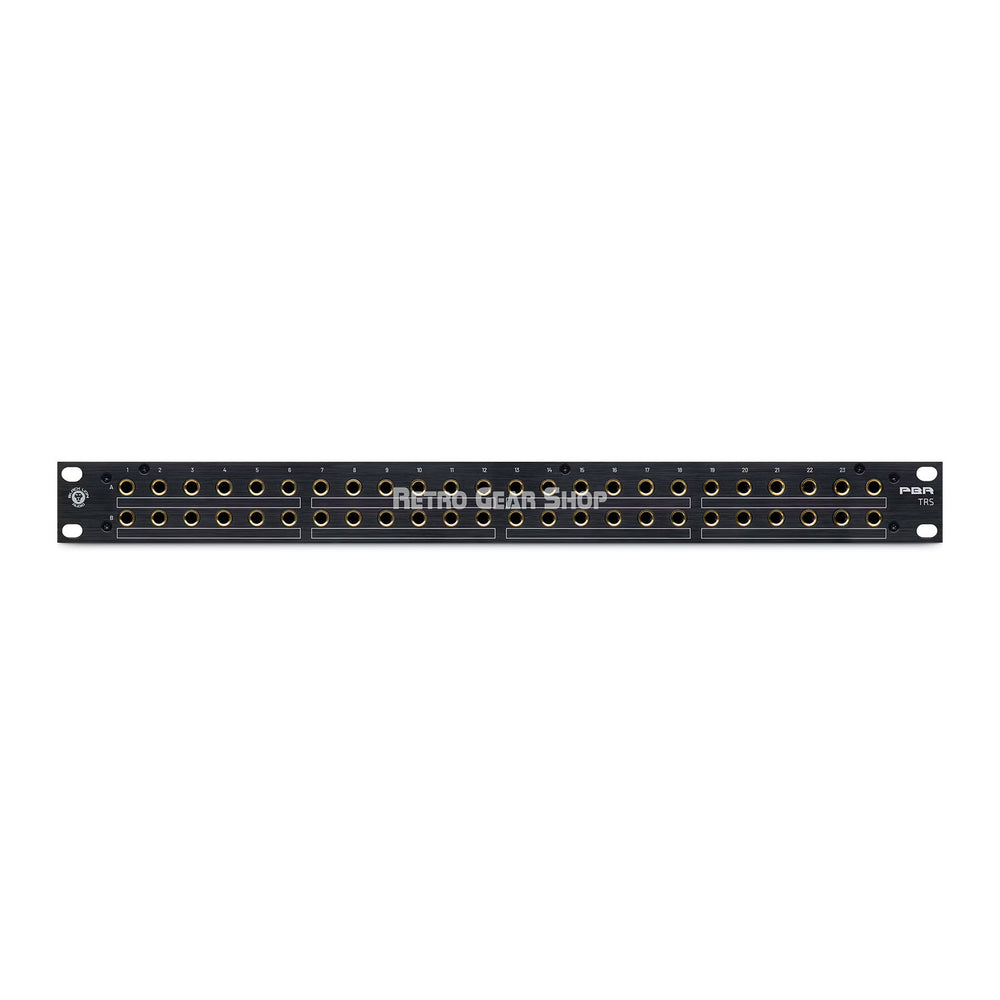 Black Lion Audio PBR TRS 48-Point Gold-Plated TRS Patchbay