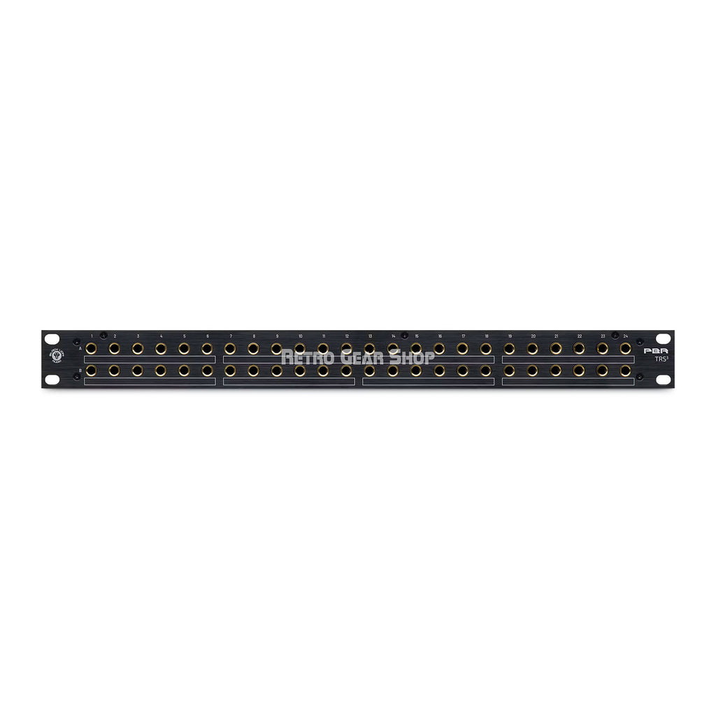 Black Lion Audio PBR TRS³ 48-Point Gold-Plated TRSPatchbay with 3-way Switching