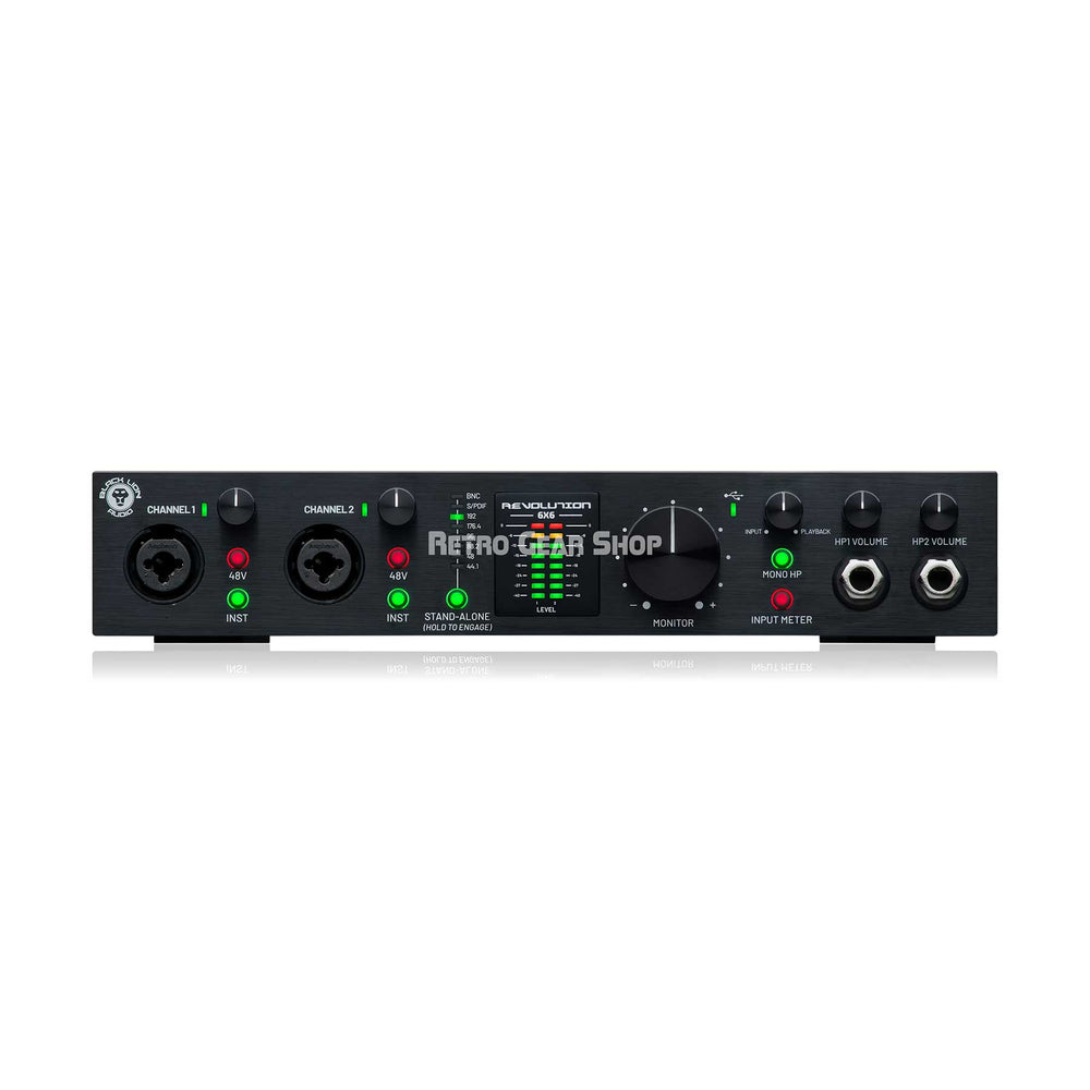 Black Lion Audio Revolution 6x6 6-in / 6-out USB Audio Interface / Word Clock / DAC / ADC with USB OTG