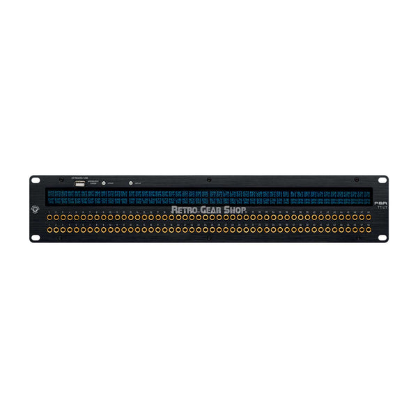 Black Lion PBR TT LIT 96-Point Gold-Plated TT/DB25 Patchbay