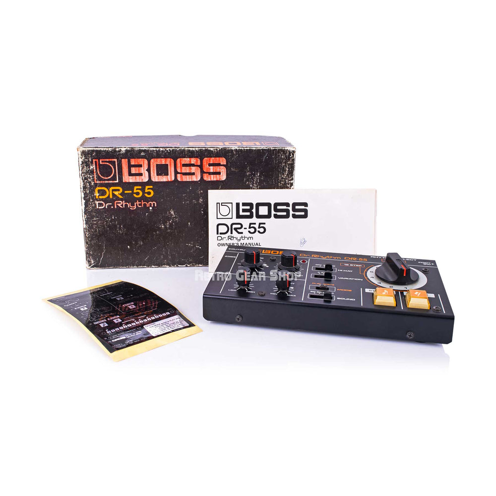 Boss Roland DR-55 Dr. Rhythm Vintage Analog Drum Machine as-is