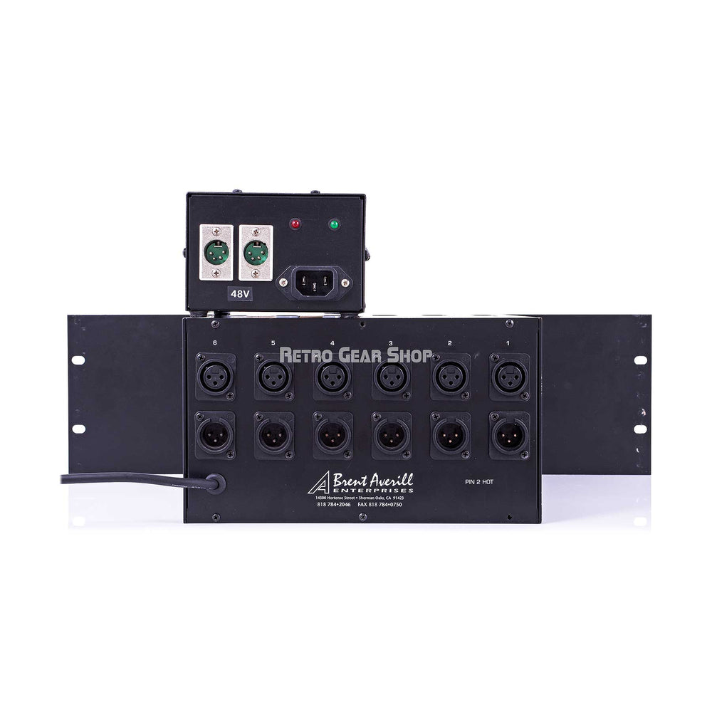 Brent Averill 6-Space 500 Series Lunchbox Rack with PSU