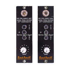 Brent Averill Enterprises API 312 Vintage Pair 500 Series Mic Preamp Direct Box