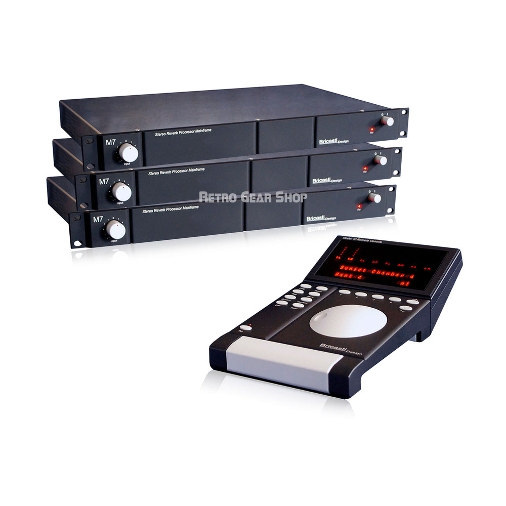 Bricasti Design System 3 M10 and 3 M7M Reverb Processors