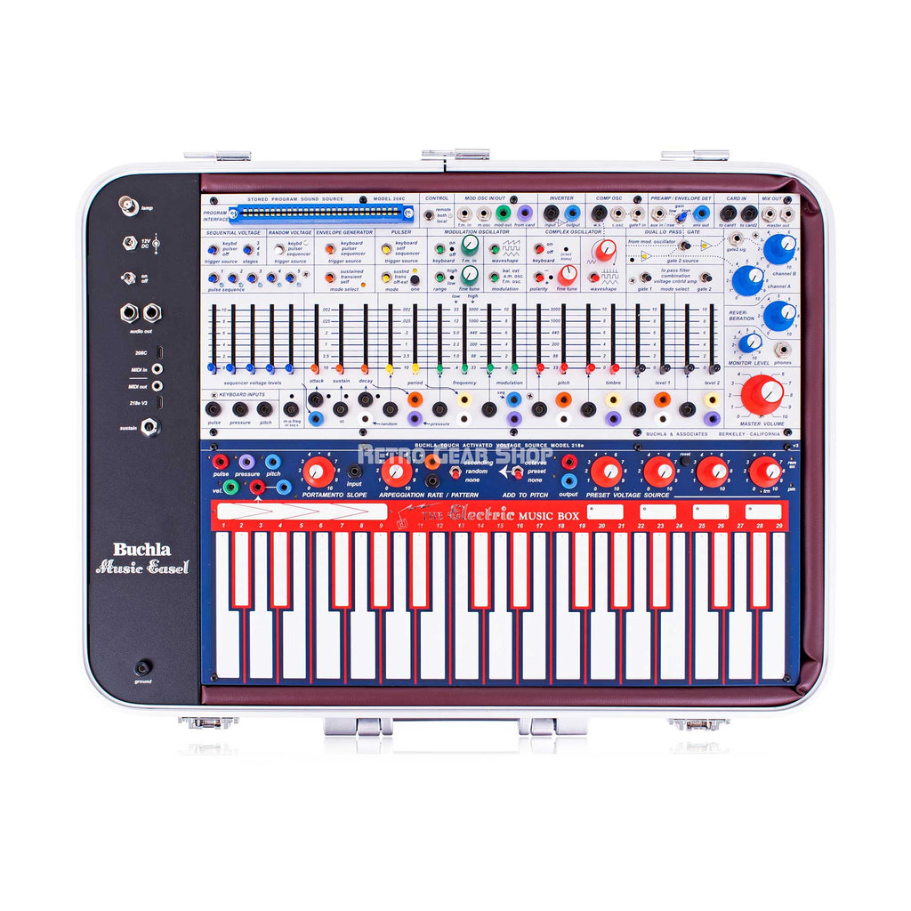 鍵盤楽器 Buchla Easel System + Banana Cable Pack Buchla Music Easel Retro Keyboard Synth Analog Synthesizer– Retro