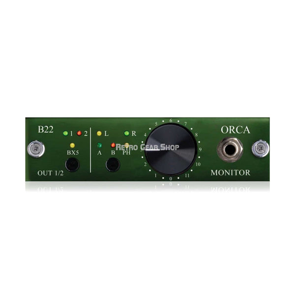 Burl Audio B22-Elma for B16 4 Channel DAC ORCA Control Room Monitor, ELMA Stepped Atten, Switchable Output Transformers