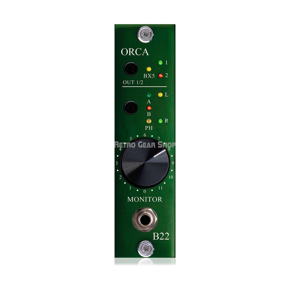Burl Audio B22-Elma for B80 4 Channel DAC ORCA Control Room Monitor, ELMA Stepped Atten, Switchable Output Transformers