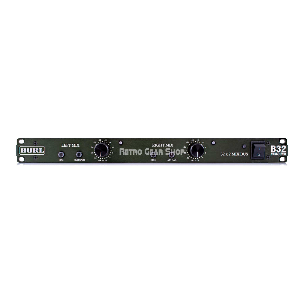 Burl Audio B32 Vancouver Summing Mixer Stereo Mix Bus