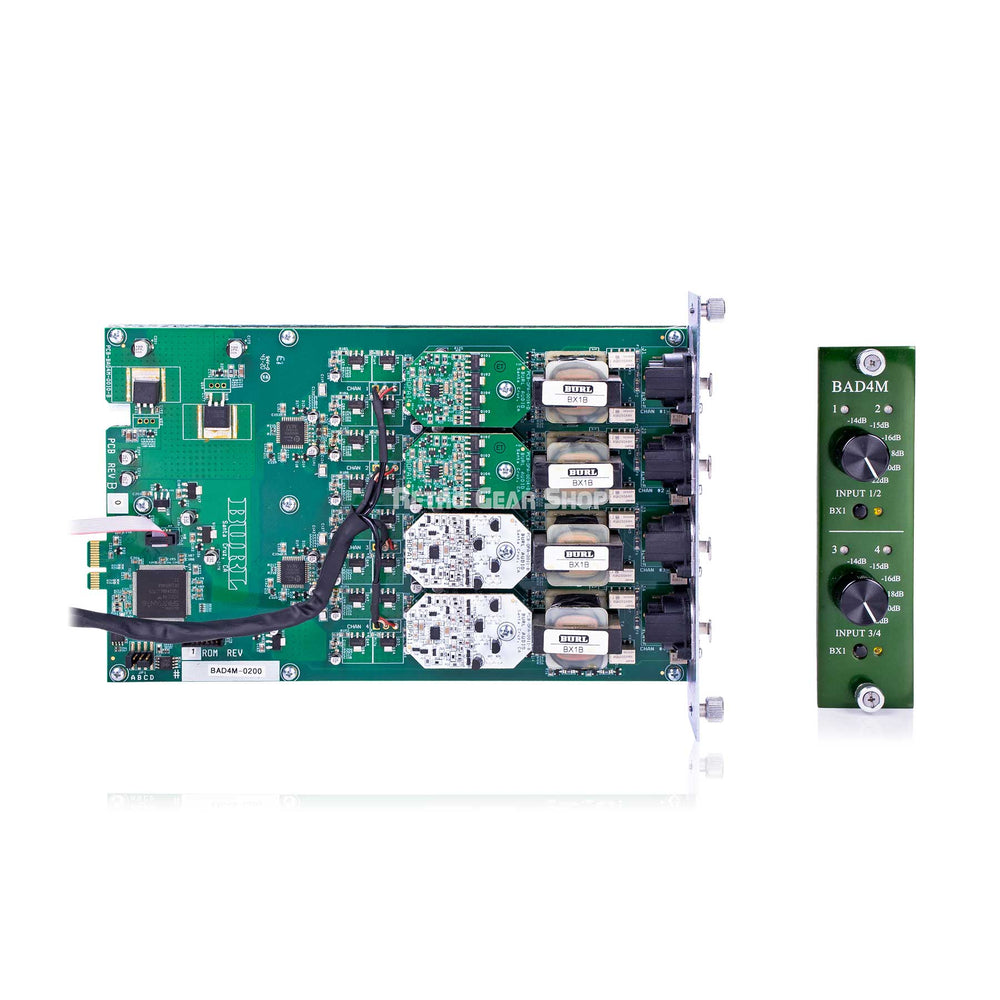 Burl Audio BAD4M 4-Channel ADC Daughter Card for B80 Mothership BOPA11 BOPA14