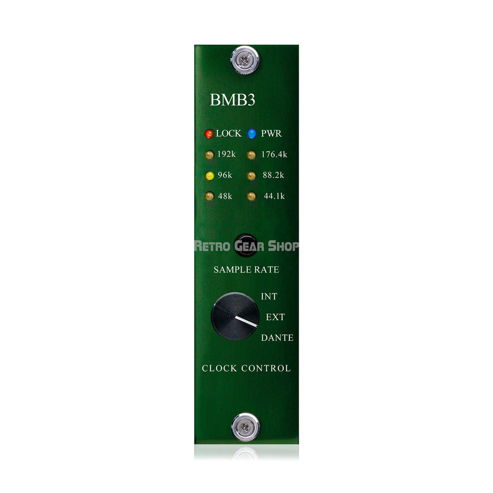 Burl Audio BMB3 for B80 MOTHERSHIP 3 Chassis with BP300 PSU, BMB3 Dante Motherboard with 1 BK3