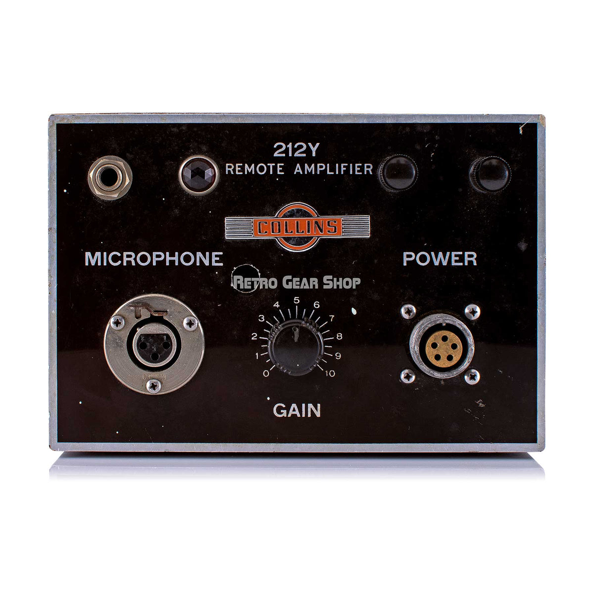 Collins 212Y Remote Tube Ribbon Mic Preamp Amplifier Vintage Rare