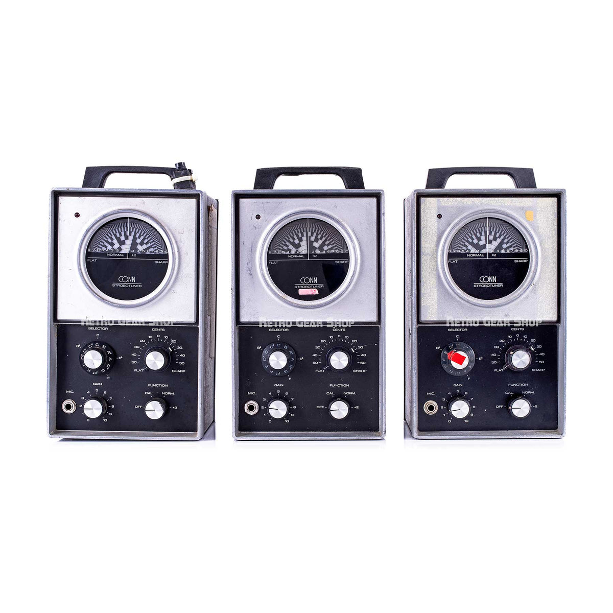 CONN ストロボチューナーConn ST-11 1975年製 メンテナンス品 0.-Conn-Strobotuner-ST-11-