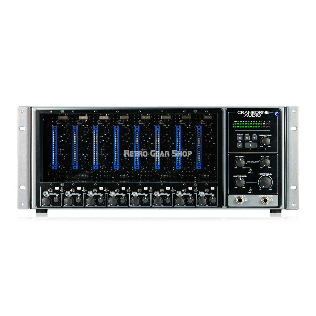 Cranborne Audio 500R8 USB Audio Interface, Summing Mixer, and 500 Series Rack