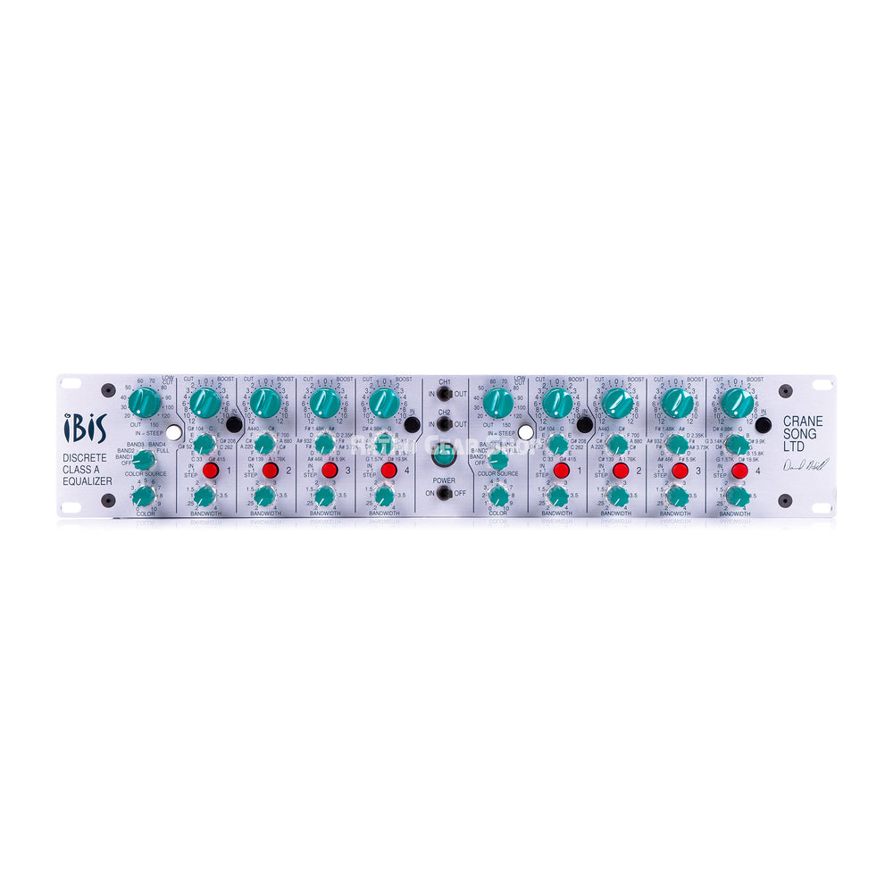 Crane Song IBIS Stereo Equalizer EQ NOS New in Box Cranesong