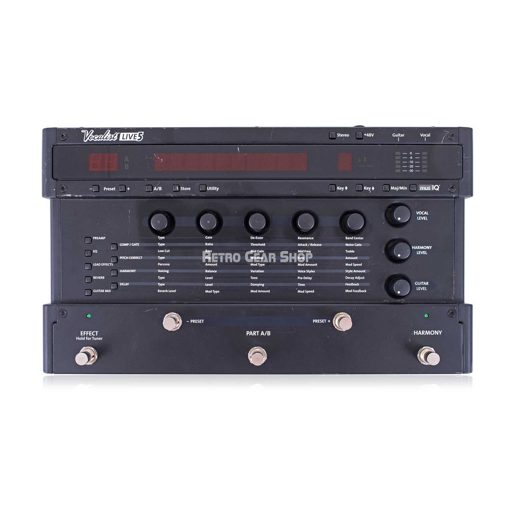 Digitech Vocalist Live5 Vocal Processor– Retro Gear Shop