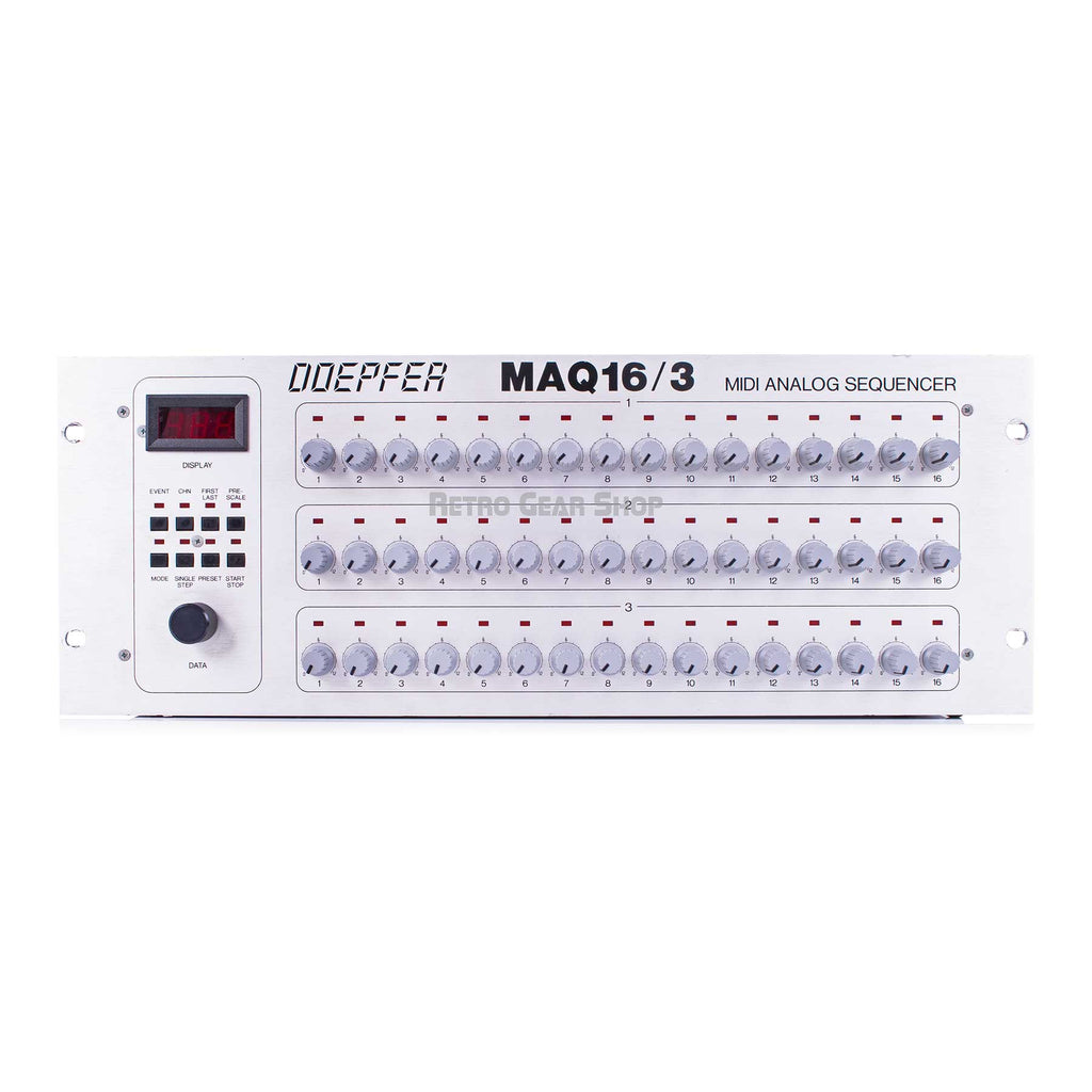Doepfer MAQ 16/3 MIDI Analog Sequencer