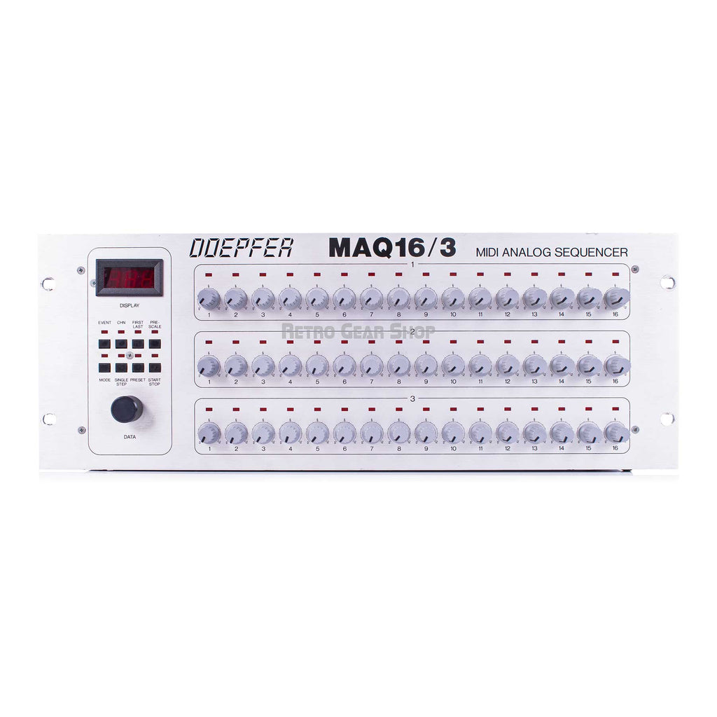 Doepfer MAQ 16/3 MIDI Analog Sequencer– Retro Gear Shop