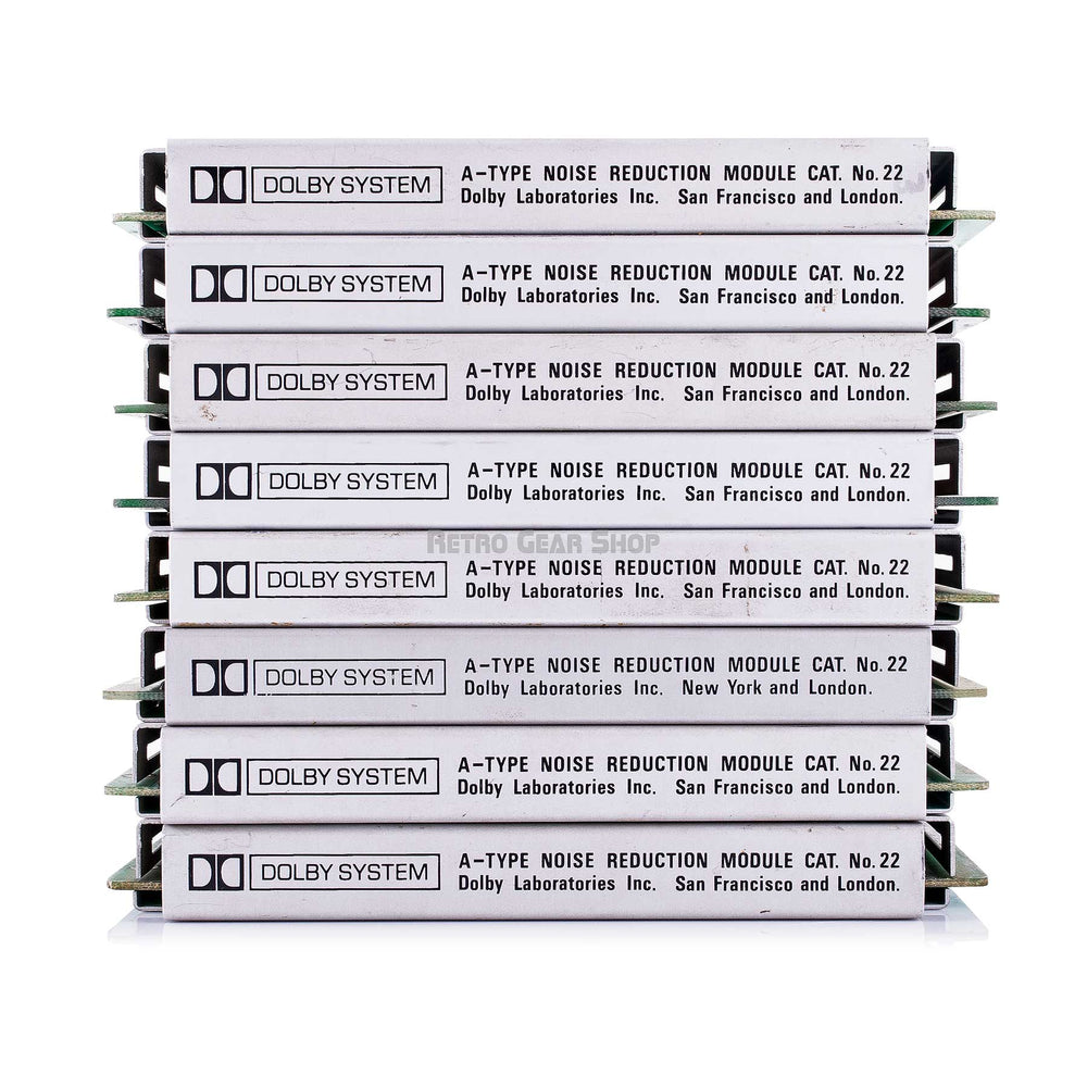 Dolby A-Type Cat22 Cards - Single Cat 22