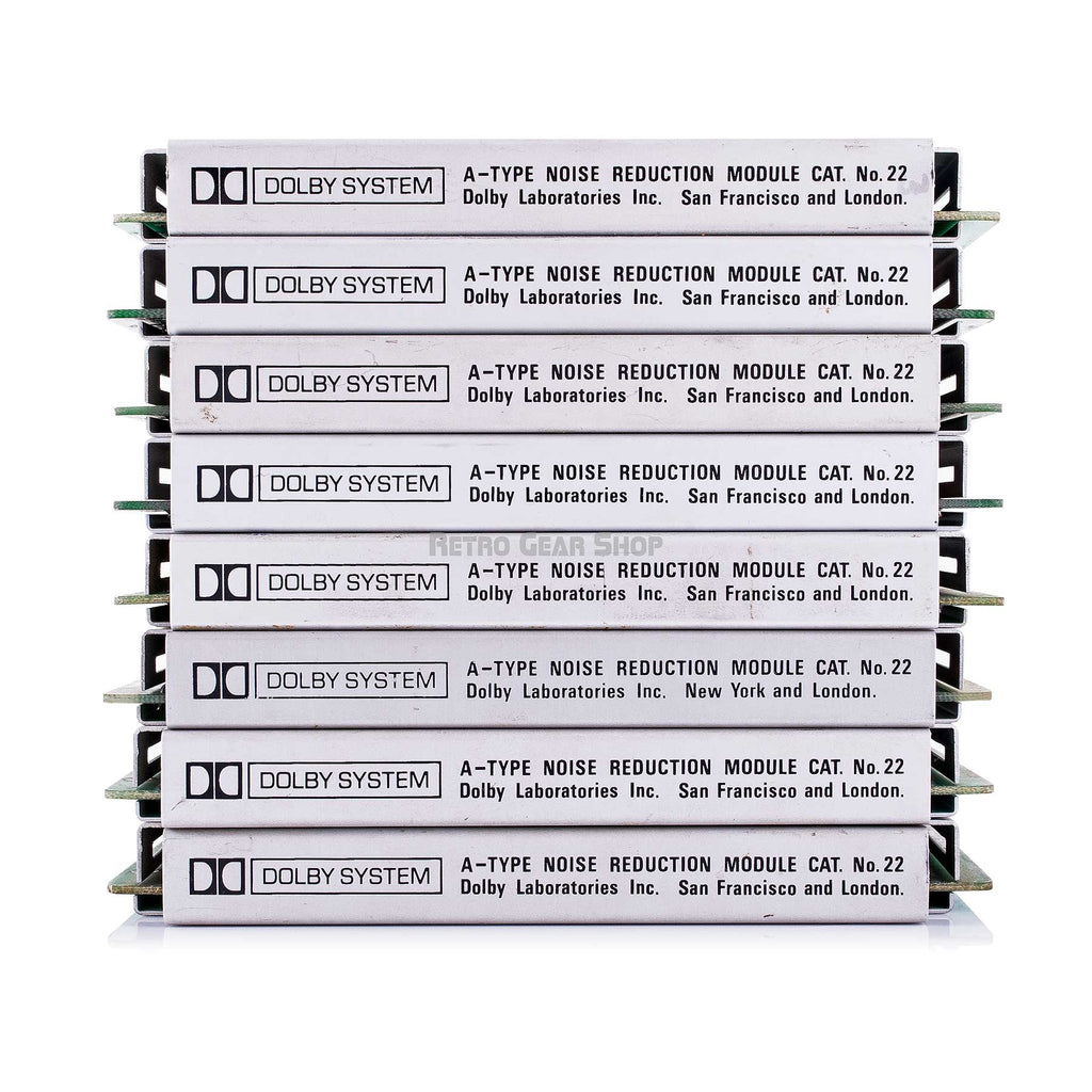 Dolby A-Type Cat22 Cards Noise Reduction Module Vintage Rare