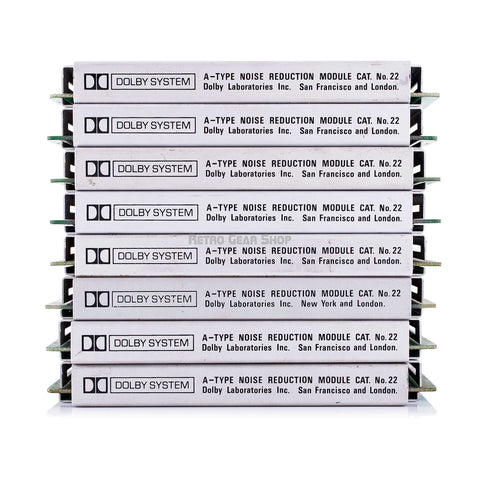 Dolby A-Type Cat22 Cards - Single Cat 22