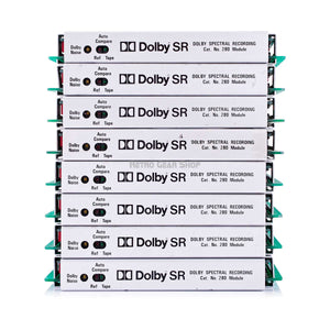 Dolby SR Cat280 Cards Noise Reduction Vintage Rare