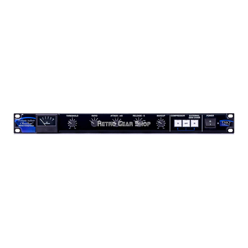 Dramastic Audio Obsidian Stereo Compressor 19"