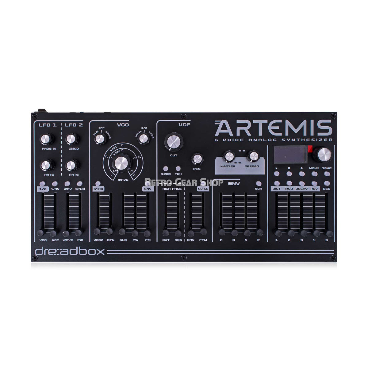 Dreadbox Artemis 6-voice Desktop Polyphonic Analog Synthesizer Dreadbox Artemis 6-voice Desktop Polyphonic Analog Synthesizer