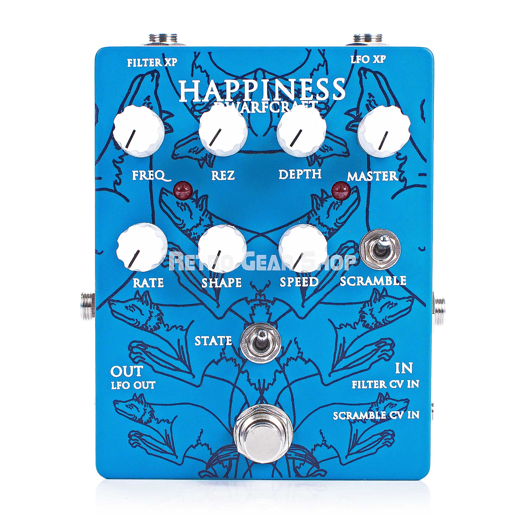 Dwarfcraft Devices Happiness 3 mode filter Guitar Pedal – Retro ...