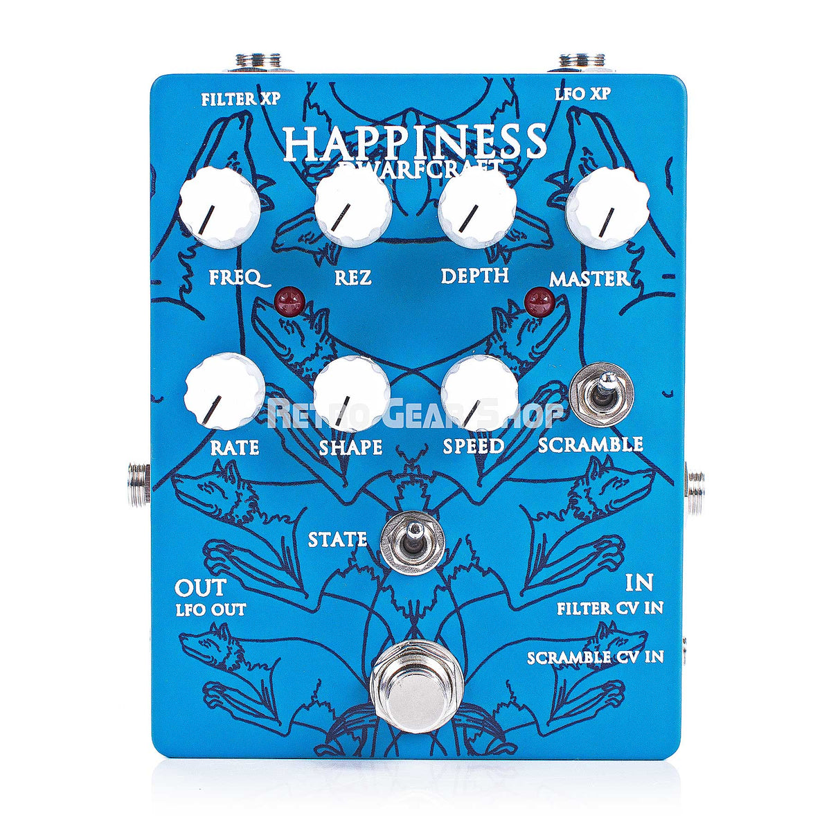 Dwarfcraft Devices Happiness　エフェクター Dwarfcraft Devices Happiness 3 mode filter Guitar Pedal– Retro