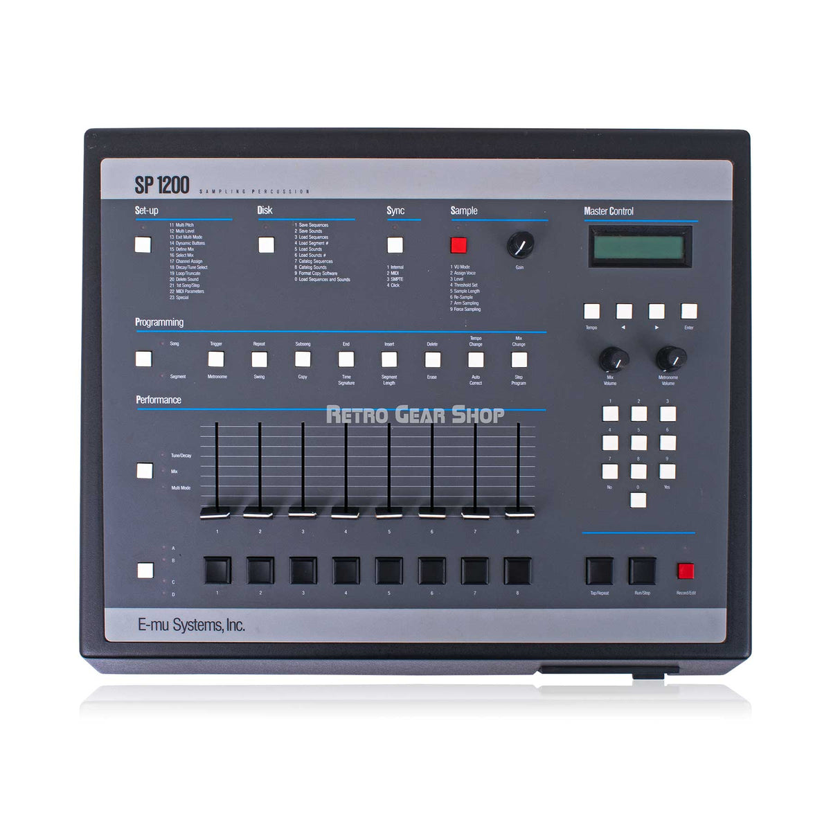 E-Mu Systems SP-1200 Reissue Sampler Drum Machine Vintage Rare– Retro ...