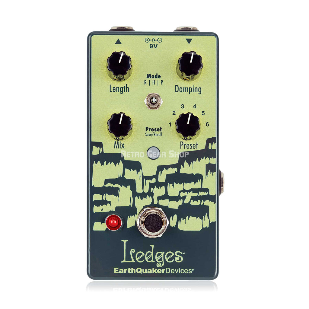 EarthQuaker Ledges Reverb Pedal Tri-Dimensional Reverberation Machine