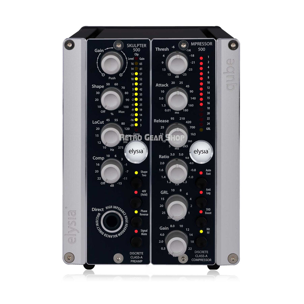 Elysia Skulpter Mpressor Qube Microphone Preamp 500 Series Module