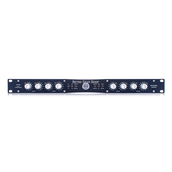 elysia Xfilter Class-A Stereo Equalizer Mastering Edition 19" Rack Unit