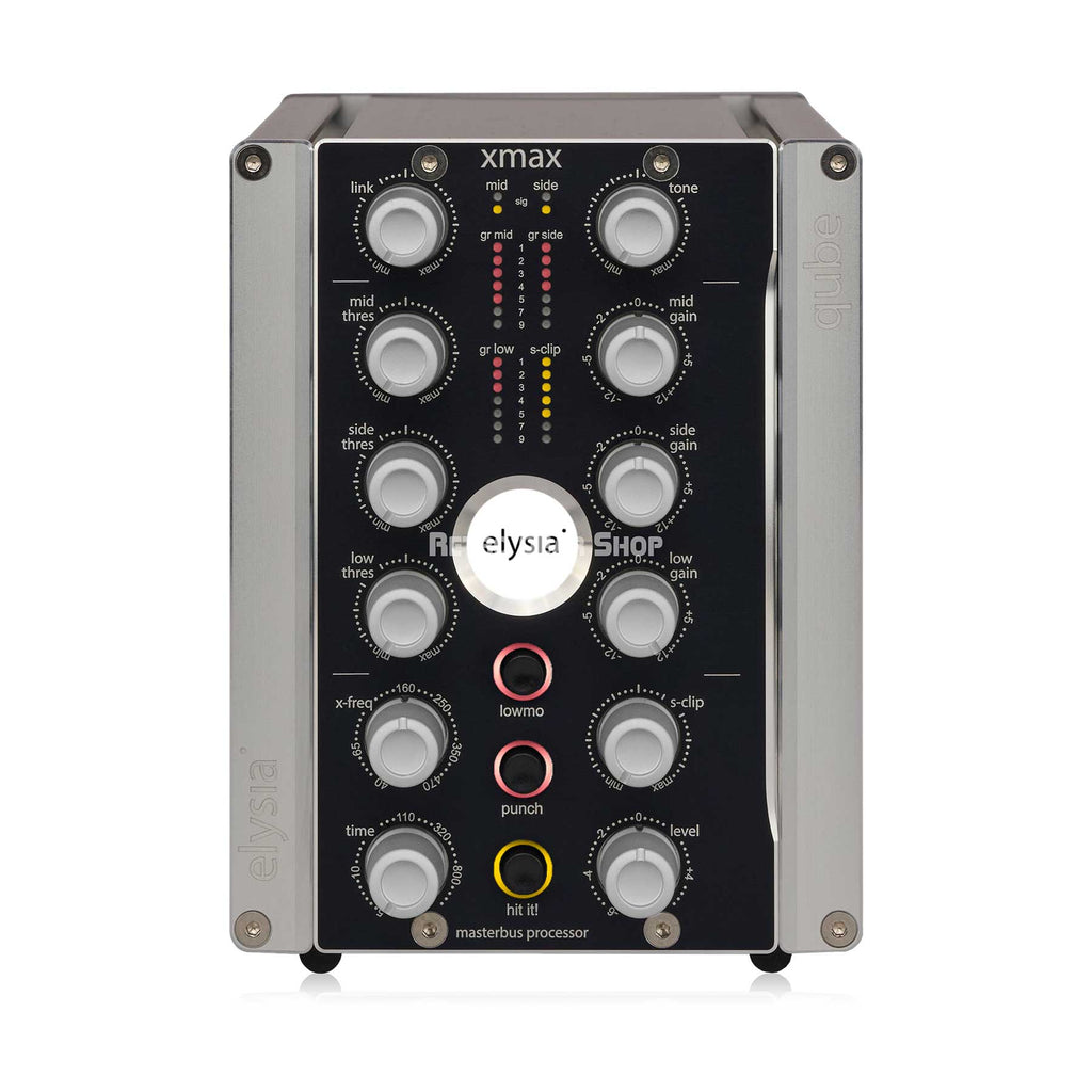 Elysia xmax qube Series Compressor Class-A Master Bus Processor with M/S Multiband Compression