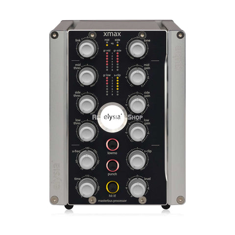 Elysia xmax qube Series Compressor Class-A Master Bus Processor with M/S Multiband Compression