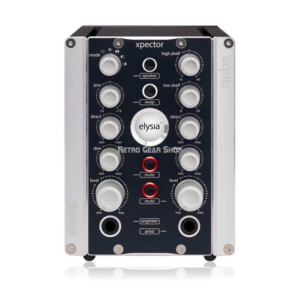 Elysia xpector qube 500 Series Dual Headphone Amplifier