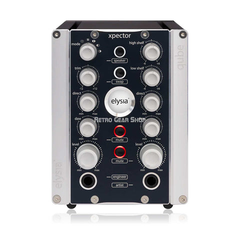 Elysia xpector qube 500 Series Dual Headphone Amplifier
